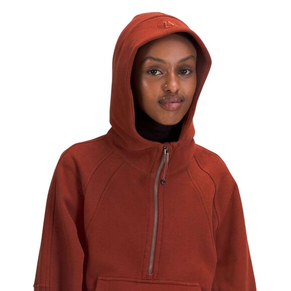 Lululemon Scuba Oversized Half-Zip Hoodie *Date Brown - Picture 5 of 10